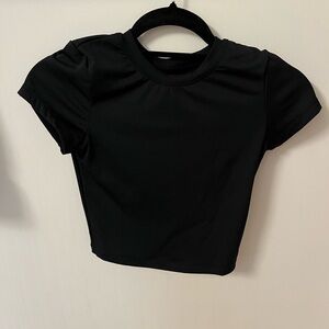 IVL Black Athletic Top